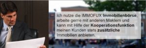 Immobilienbörse Kooperationsfunktion