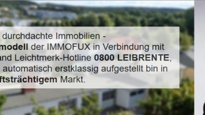 Immobilienverrentung